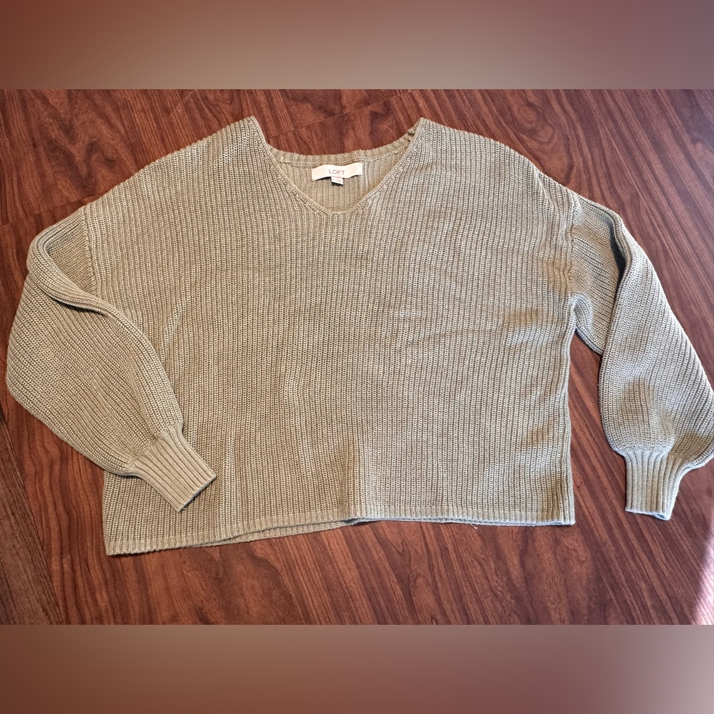 Loft cropped sweater